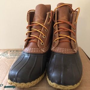Women's Tan/Brown L.L.Bean Boots 6" Size 5